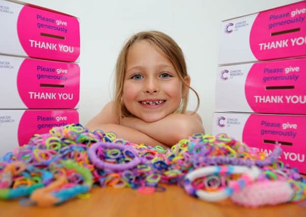 9 year old Lily-Mai Gordon has set up her own campaign to beat cancer. She has launched the Goodbye Cancer campaign where people make a loom band bracelet.