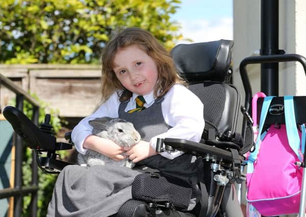 Kacie-Mai Jones from Airedale has got her £15k specialist wheelchair. She is terminally ill and her family launched a fundraising campaign for the chair.