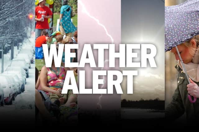 Met Office warn of heavy rain and thunderstorms