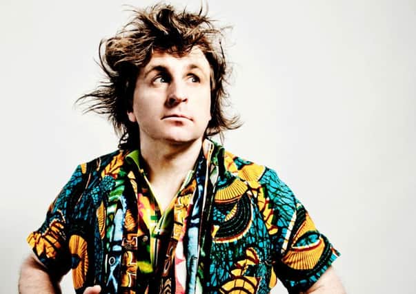 Milton Jones, top comedy star appearing at the Leeds Festival.