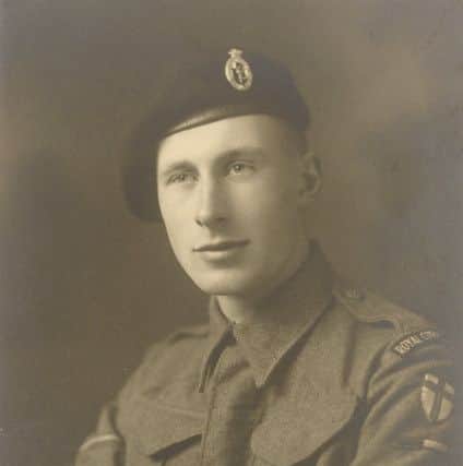 Colin Lockwood in his army days