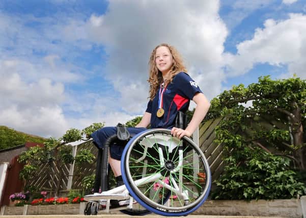 Leah Evans has won a won gold medal in the under-25 Wheelchair Basketball Championships. She has also been selected for senior GB team for the European Championships in August.