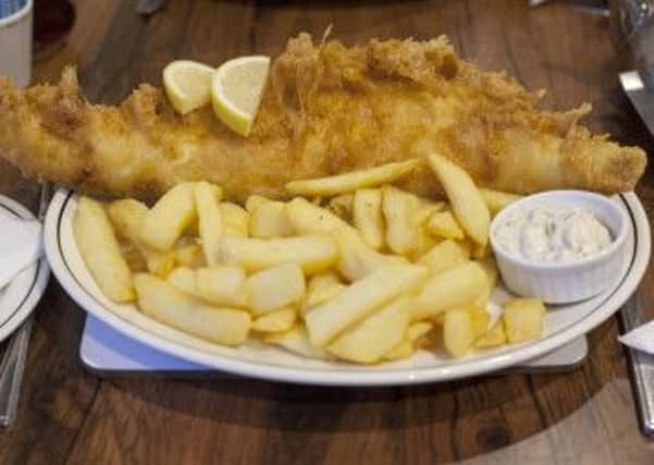 Food review - Fish & Chips.