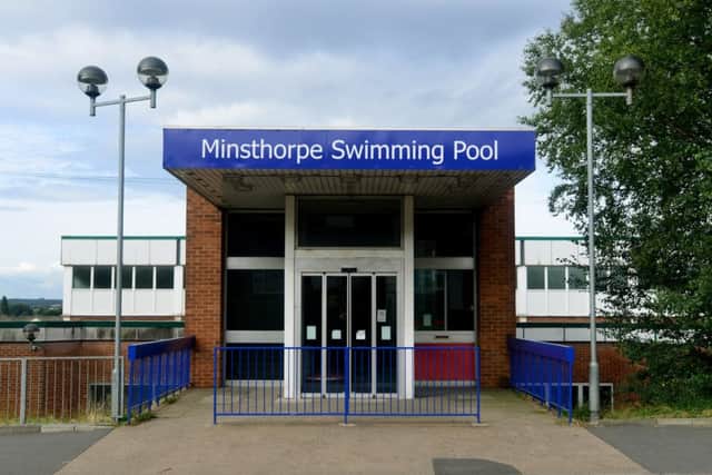 The shut Minsthorpe pool. (H521E333)