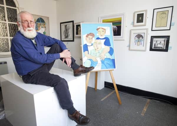 Artist Brian Lewis who is opening Tyke Modern Gallery above ETSY in Pontefract
Picture by Dean Atkins