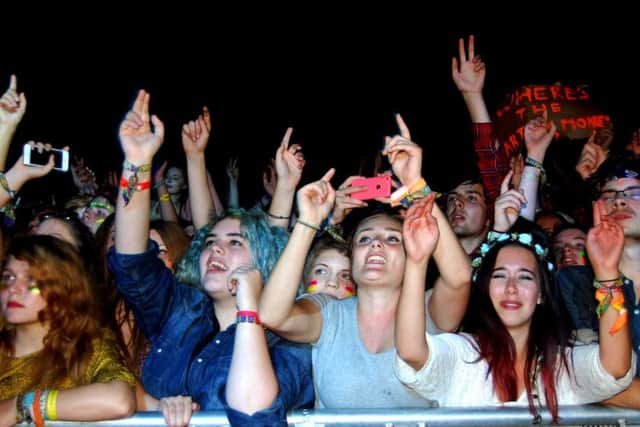 Leeds Festival music fans are excited by the prospect of seeing The Wombats on the final night of the 2015 event. Picture: Ian Harber