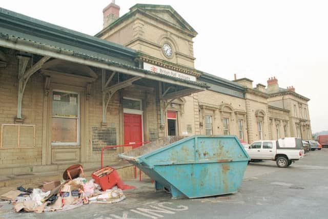 neglect at Kirkgate railway station Jan. 2001