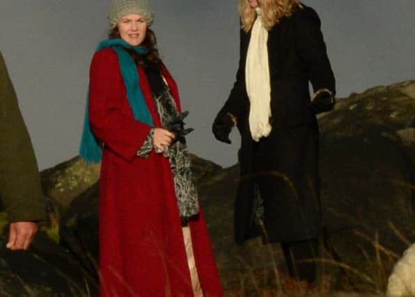 Picture shows HOLLYWOOD A-lister Drew Barrymore who has been spotted filming on location in Ilkley Moor, West Yorkshire alongside Australian actress Toni Colette.
The two are believed to be involved in filming for forthcoming comedy drama Missing You Already, due for release in 2015. The film tells the tale of two lifelong friends whose friendship is tested when one woman struggles to have a baby and the other finds out she has breast cancer.

Glen Minikin / Ross Parry Agency