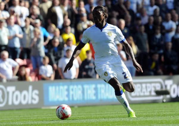 Jordan Botaka, lively display after coming on as substitute for Leeds United.