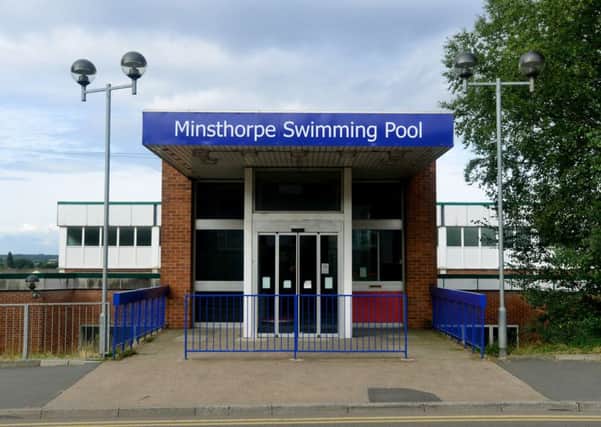 The shut Minsthorpe pool. (H521E333)