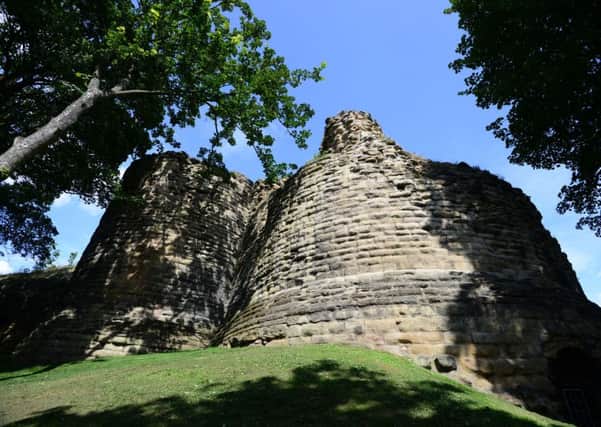 Pontefract Castle.