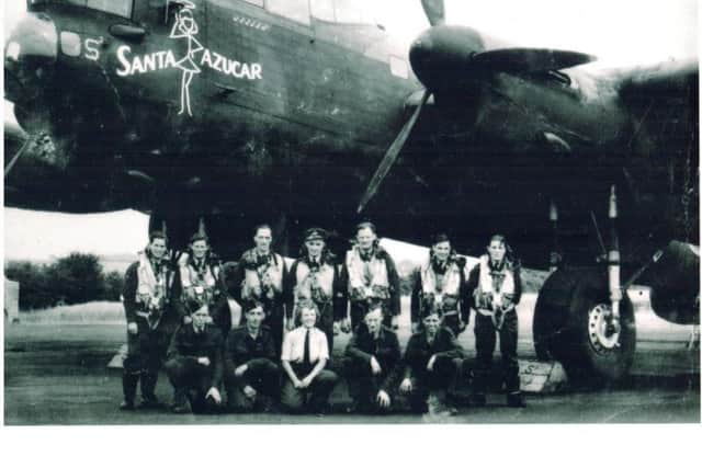 Eric Richmond flew with RAF 100 Squadron