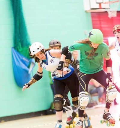 Wakey Wheeled Cats co-founder Kirsty Quinn in action. Picture: Richard Nicholson