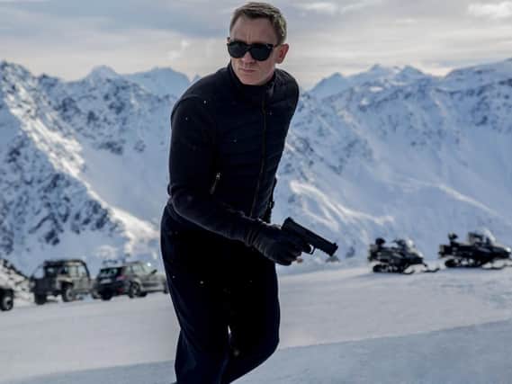 Daniel Craig in the new James Bond Spectre movie.