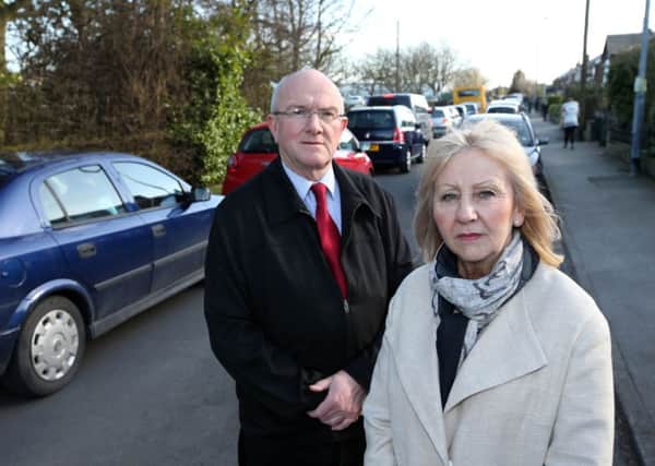 Safety concerns over plans for 183 homes on Cobblers Lane, Pontefract. The entrance to the site would be near Cobblers Lane Primary School and Holy Family School. People are worried about the safety of the children. Coun Clive Tennant and Coun Pat Garbutt