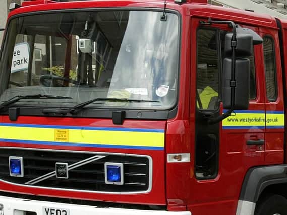 Fire crews were called to a property on Old Road, Overton.