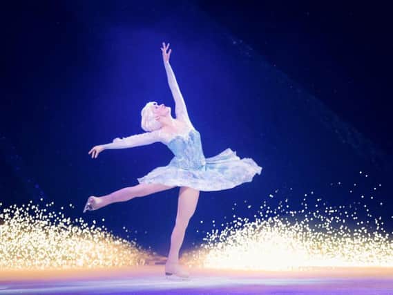 Frozen's Elsa creates sparks at Disney On Ice