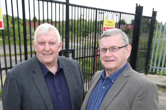 120 jobs could be created as part of plans for a new Aldi and B&M store on the site of the former Crystal Drinks in Featherstone.
Councillors Graham Isherwood and Richard Taylor