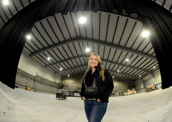Newspaper: Hemsworth Express.
Story: Multi million pound investment at Production Park, South Kirkby.
Pictured: Rachel Wood - Marketing manager.
Photo date: 15/12/15
Picture Ref: AB571d1215