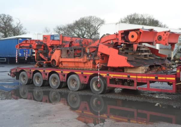 A coal-cutting machine has been bought from Kellingley Colliery.