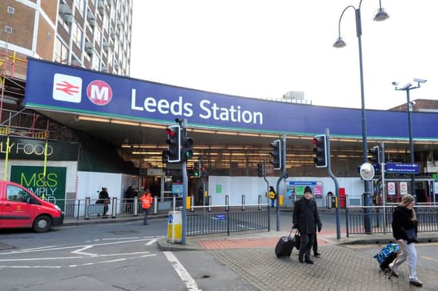 2 February 2016 .......         Leeds City Train Station tickets. Picture Tony Johnson
