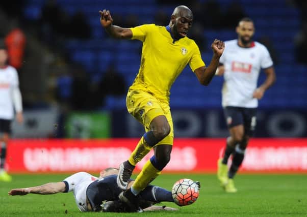 Souleymane Doukara, who has now become a key player for Leeds United.