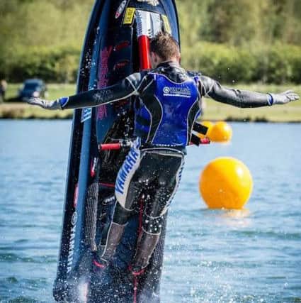 Davey Herridge, 17, recently won the British title for freestyle Jet Ski in the 800cc class.