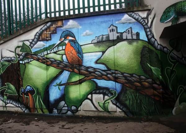 The King's School Pontefract hosted a PET Urban Art Masterclass led by Leeds graffiti artist Elliot Wigzell.