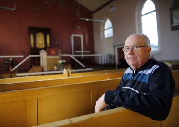 Brotherton United Reformed Church is having to shut the church permanently next month due to lack of members and funding. Pictured is Bryan Greenwood, treasurer.
