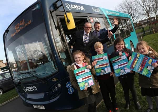 Arriva Yorkshire teamed up with De Lacy Academy to launch new service from Pontefract to Leeds.