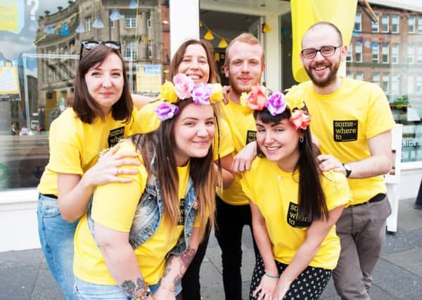 Promotional picture for a Somewhereto_ event
