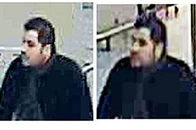 CCTV image of one of three men believed to be connected with the Brussels attacks.