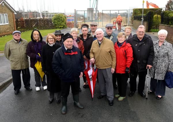 Angry residents say work to build 84 homes is disrupting their daily lives.