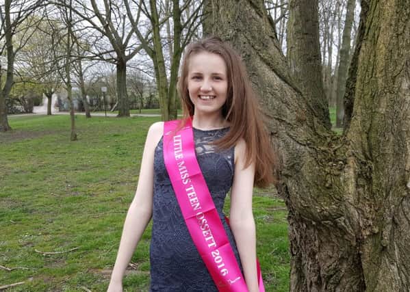 Georgia Greening, of Ossett, is in the running for Miss Teen GB