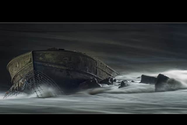 Thomas, aground by Sally Sallett.