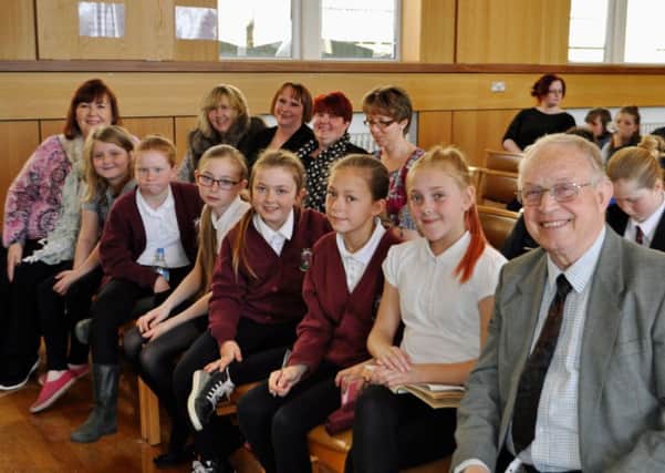 De Lacy Primary School pupils Macy Campy, Ellie May Law, Sidney Burnett, Ebony Hardcastle, Charlotte Ririe and Ellie McKnight all took part in Pontefract Music Festival, which continues this weekend.