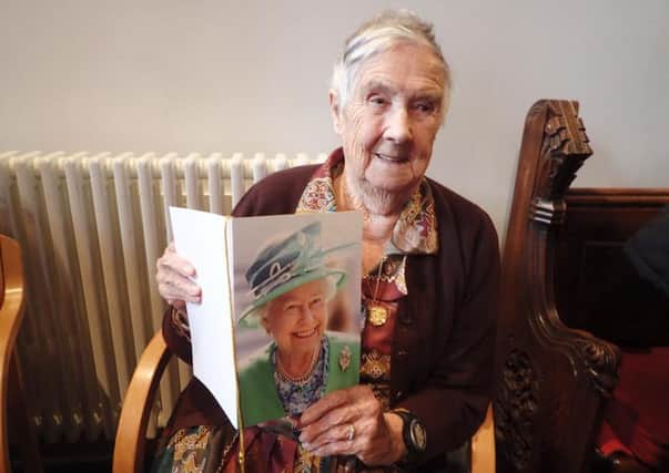 Nilla Royle celebrates her 100th birthday.