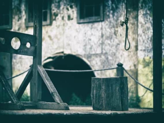 Friday the 13th: There were 13 steps up to the scaffold, 13 turns in a hangmans noose and 13 pence and a halfpenny paid to the hangman. Image, shutterstock