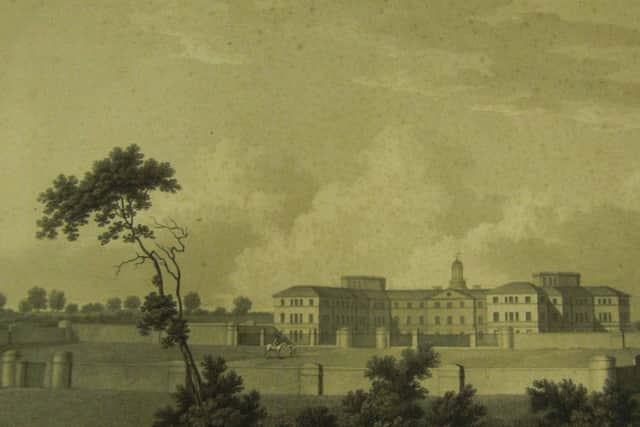 Stanley Royd Hospital in 1818. Picture courtesy of West Yorkshire Archive Service.