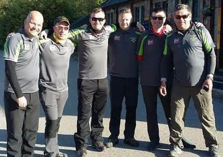 Team of walkers trek up Ben Nevis for the Alex Craven fund