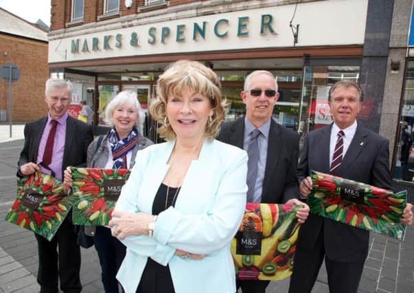 Councillors celebrate the fact the M&S store in Castleford will remain open alongside the new store in Five Towns Park.