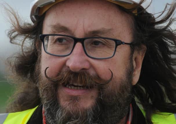 Dave Myres, one half of the Hairy Bikers, became the Hairy Builder in Wakefield.