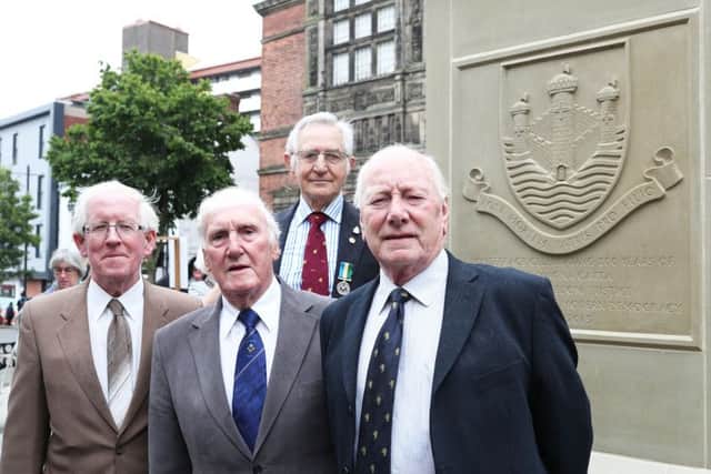 David Wilcox, Sir Bill OBrien, Brian Tyson and Norman Blackburn.