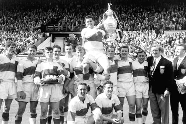 Wakefield, 1960

Wakefield Trinity, Wembley
Challenge Cup