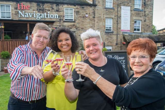 Councillor Janet Holmes, right, at the launch. Picture: Dean Atkins.