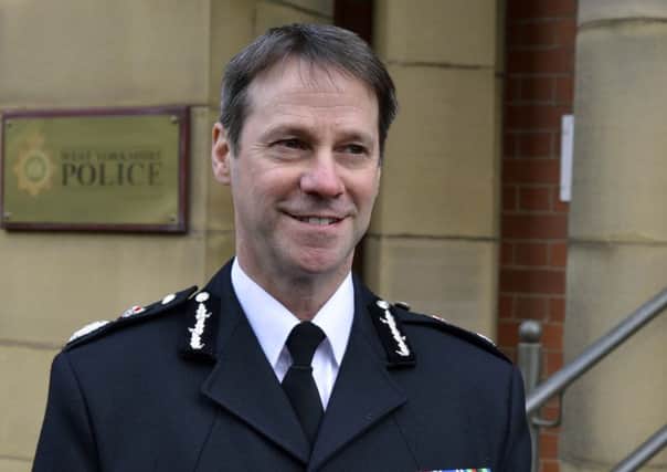 Chief Constable Mark Gilmore, who is retiring from the service.