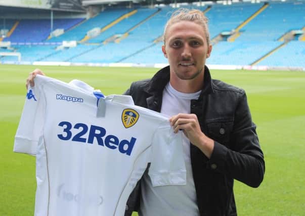 Luke Ayling, who was unveiled as Leeds United's eighth summer signing.