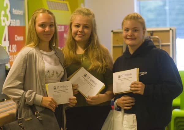 The GCSE results are in at St Wilfrid's