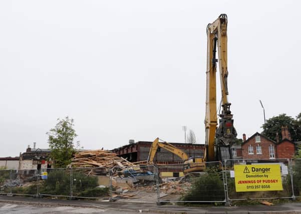 Former Pussycats and Wakefield Theatre Club has been demolished.