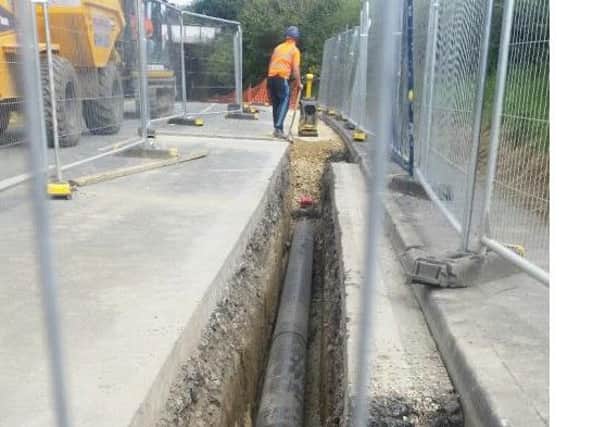 Yorkshire Water have completed work on the section of sewer located under Shay Lane.